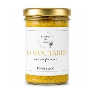 moutarde au safran artisanale Pujaut Gard