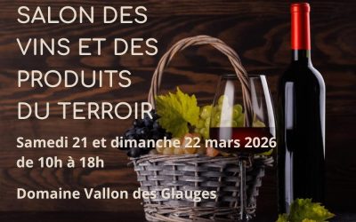 Salon des Vins et des Produits du Terroir 21 et 22 mars 2026