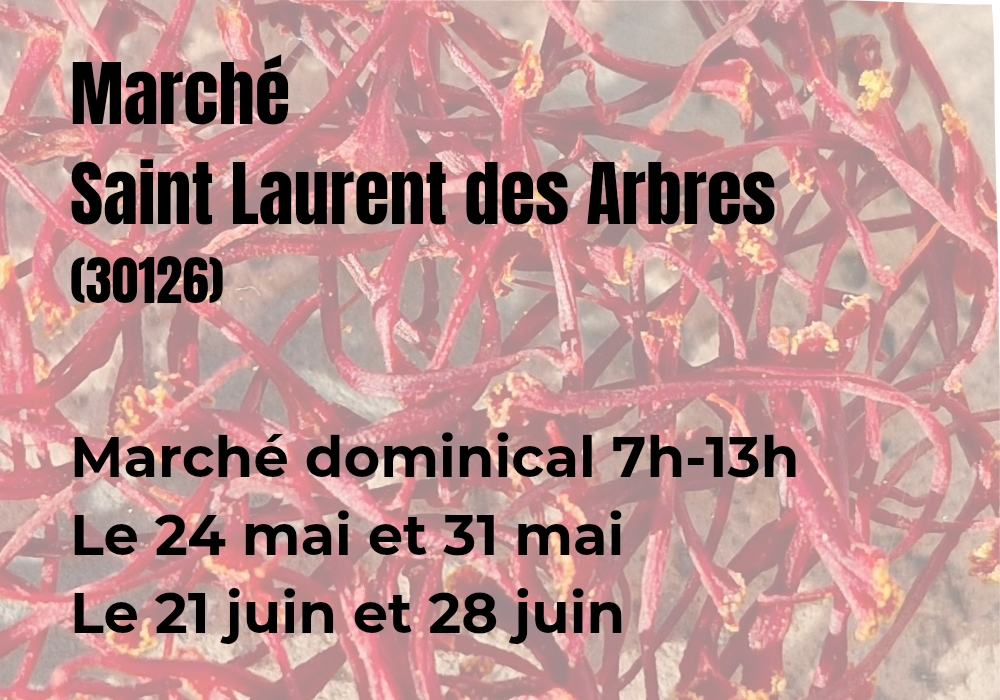 Marché de Saint Laurent des Arbres