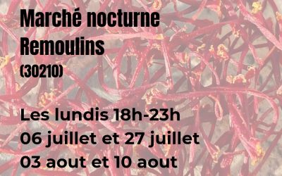 Marché Nocturne de Remoulins | Eté 2026