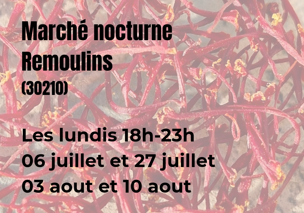 marche nocturne remoulins ete2026 Marché Nocturne Remoulins été 2026