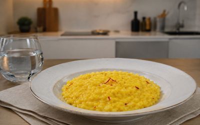 Risotto au safran
