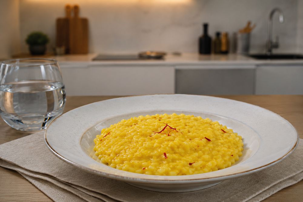 risotto au safran risotto au safran
